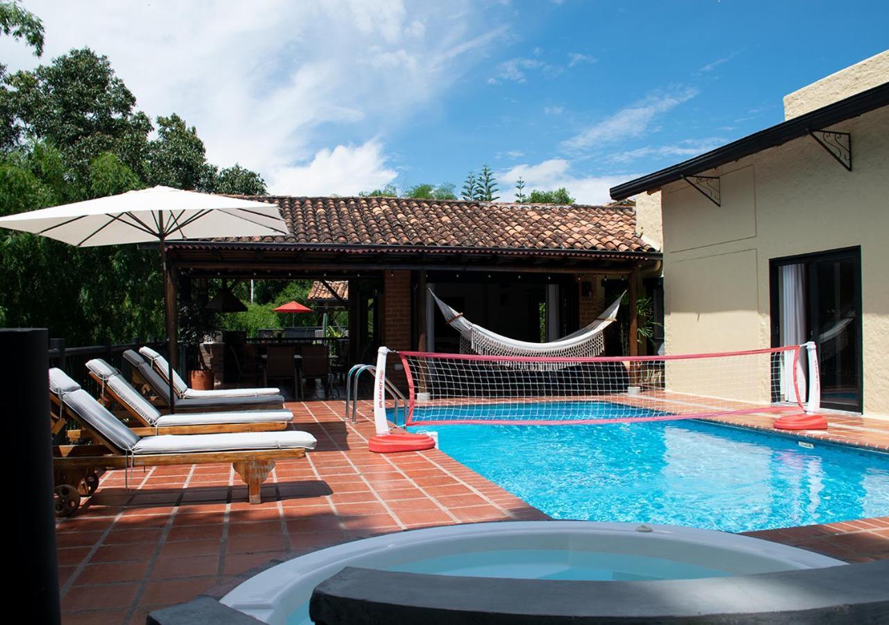 Fincas Panaca H10 - Luxury Villa With Pool & Jacuzzi Quimbaya Exterior foto